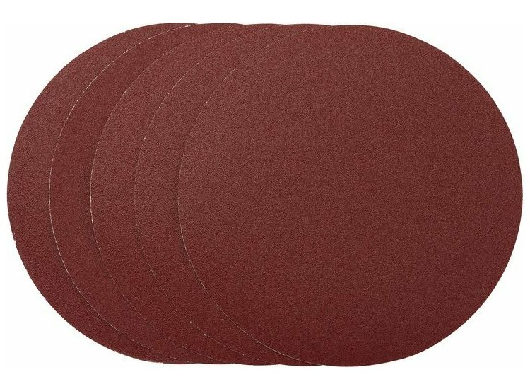 Draper 63031 Sanding Discs, 200mm, PSA, 120 Grit, (Pack of 5)