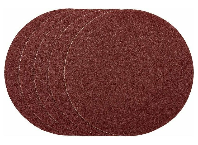 Draper 63023 Sanding Discs, 200mm, PSA, 40 Grit, (Pack of 5)