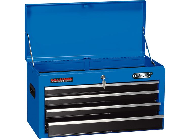 Draper 14589 Tool Chest, 4 Drawer, 26", Blue