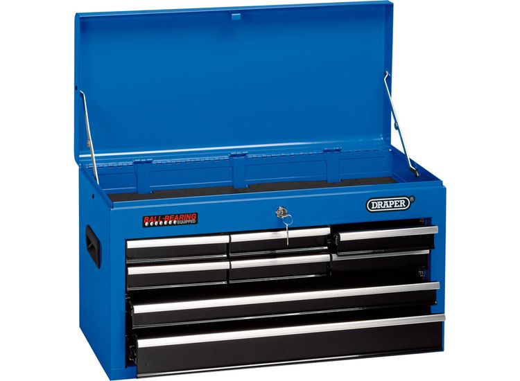 Draper 14898 Tool Chest, 8 Drawer, 26", Blue