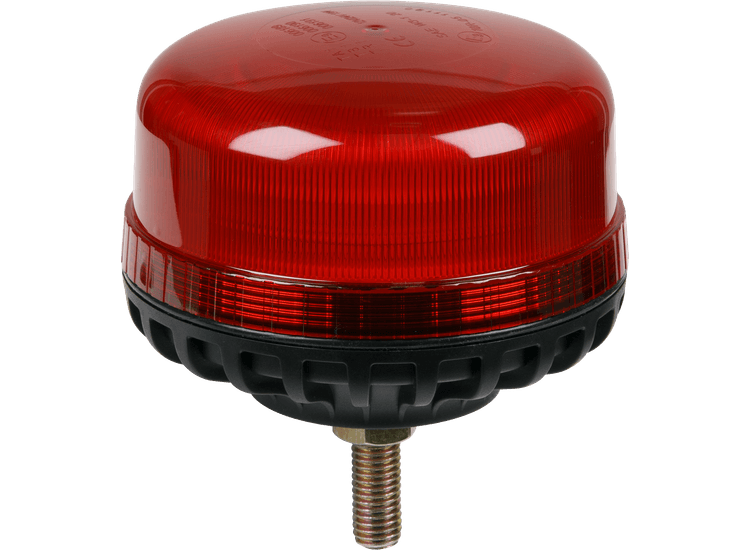 Sealey WB951LEDR Warning Beacon SMD LED 12/24V 12mm Bolt Fixing - Red