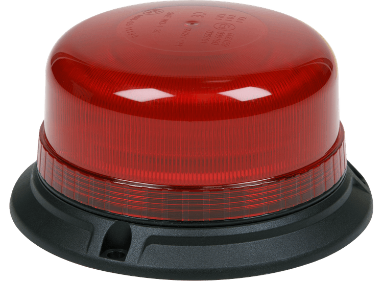 Sealey WB952LEDR Warning Beacon SMD LED 12/24V 3 x 6.5mm Bolt Fixing - Red