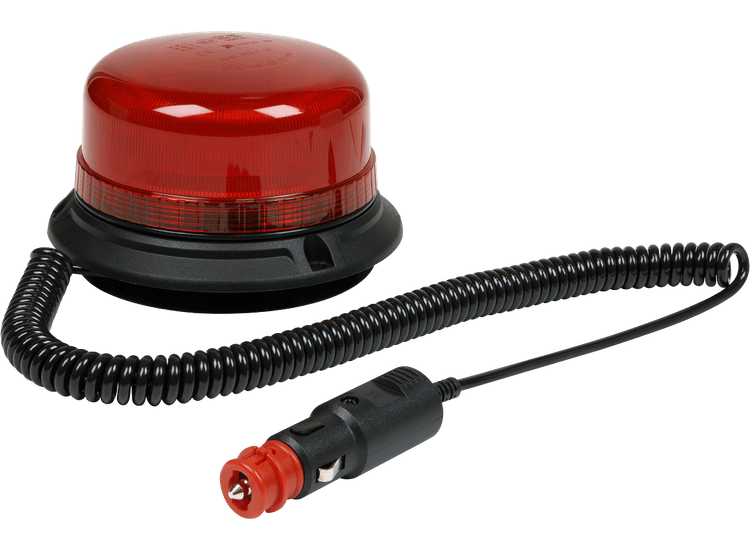 Sealey WB954LEDR Warning Beacon SMD LED 12/24V Magnetic Fixing - Red