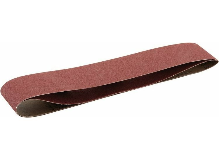 Draper 09275 Cloth Sanding Belt, 100 X 1220mm, 80 Grit (Pack of 2)
