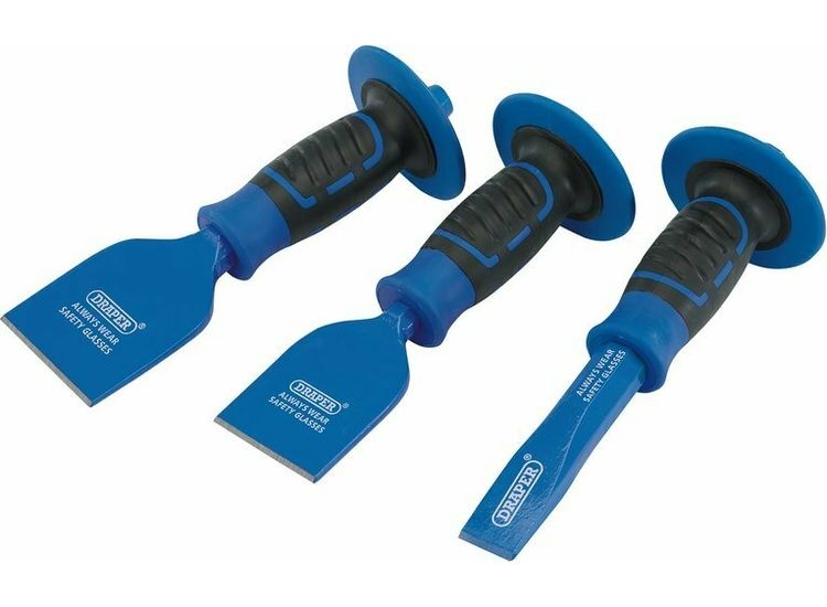 Draper 70375 Bolster and Chisel Set (3 Piece)