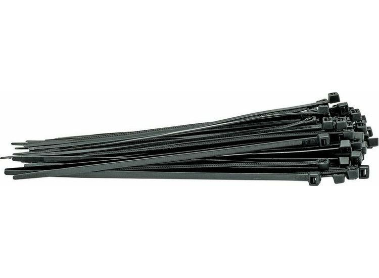Draper 70393 Cable Ties, 3.6 x 150mm, Black (Pack of 100)