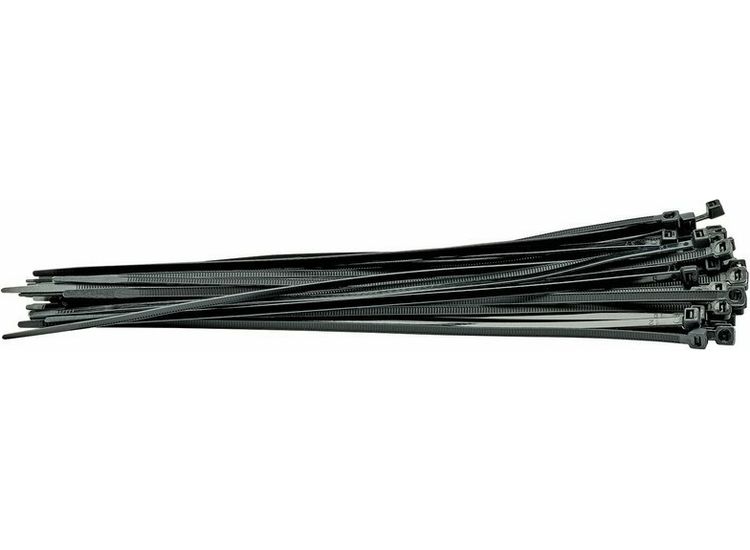 Draper 70397 Cable Ties, 4.8 x 300mm, Black (Pack of 100)