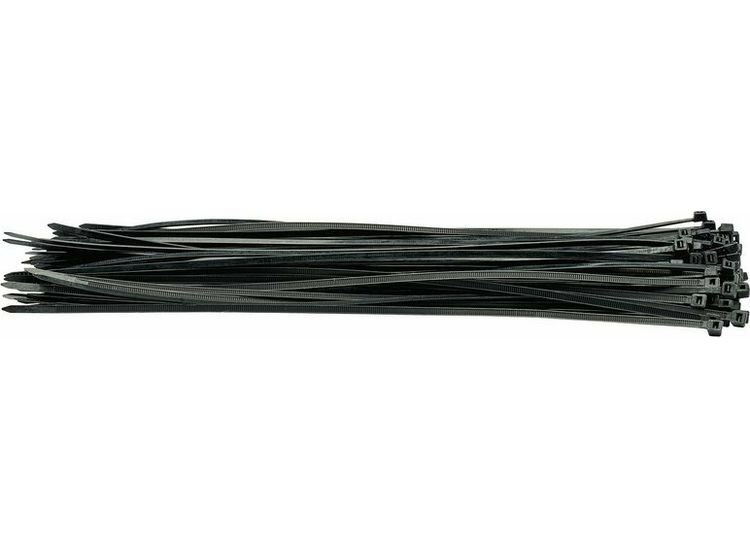 Draper 70400 Cable Ties, 4.8 x 400mm, Black (Pack of 100)