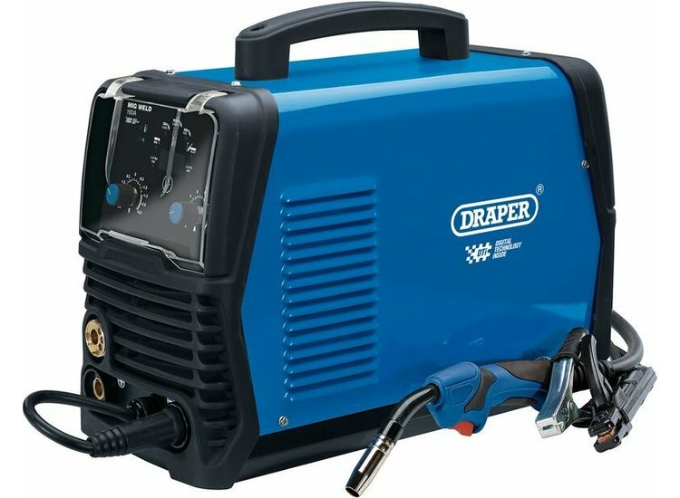 Draper 70048 Gas/Gasless 160A AC/DC MIG Aluminium Welder
