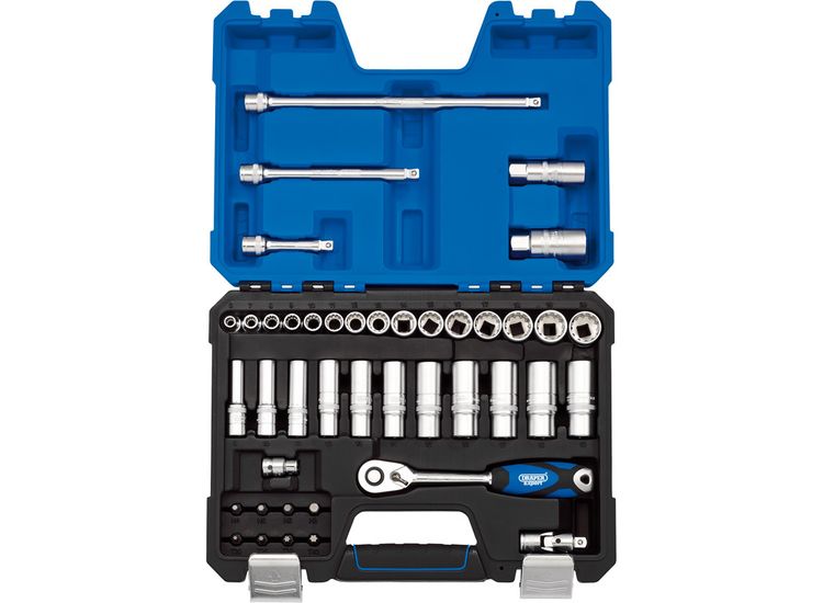 Draper 16480 Multi-Drive&amp;#174; Metric Socket Set, 3/8" Sq. Dr. (42 Piece)