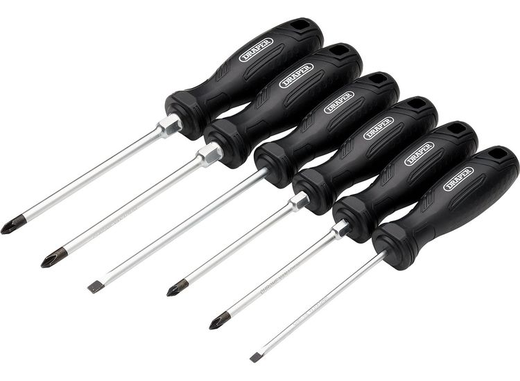 Draper 13582 Hard Grip Screwdriver Set (6 Piece)