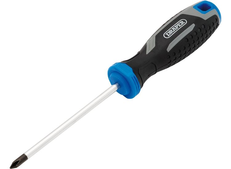 Draper 13360 Phillips Soft Grip Screwdriver, PH1 x 100mm