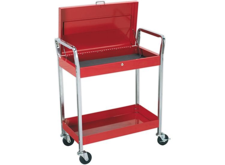 Sealey CX104 Trolley 2-Level Heavy-Duty with Lockable Top