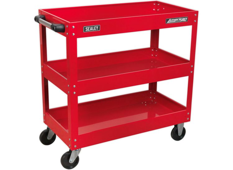 Sealey CX108 Workshop Trolley 3-Level Heavy-Duty