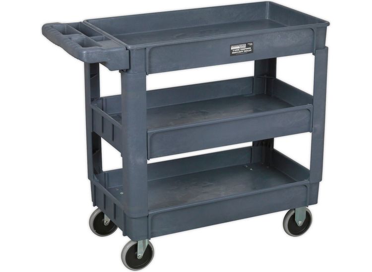 Sealey CX203 Trolley 3-Level Composite Heavy-Duty
