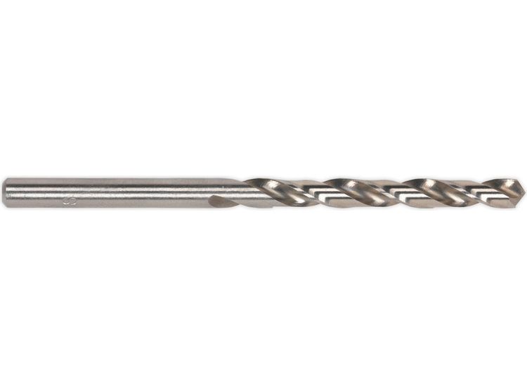 Sealey DB060FG HSS Fully Ground Drill Bit 6mm Pack of 10