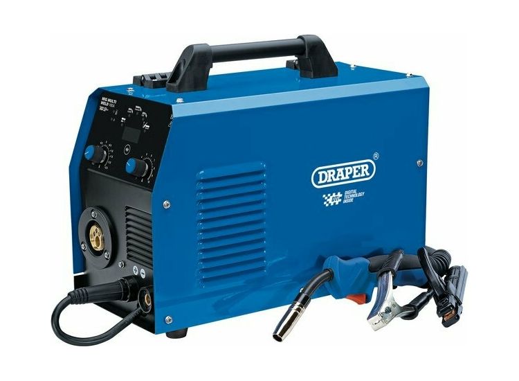 Draper 70047 Gas/Gasless MIG Inverter Multi-Welder Dti, 160A