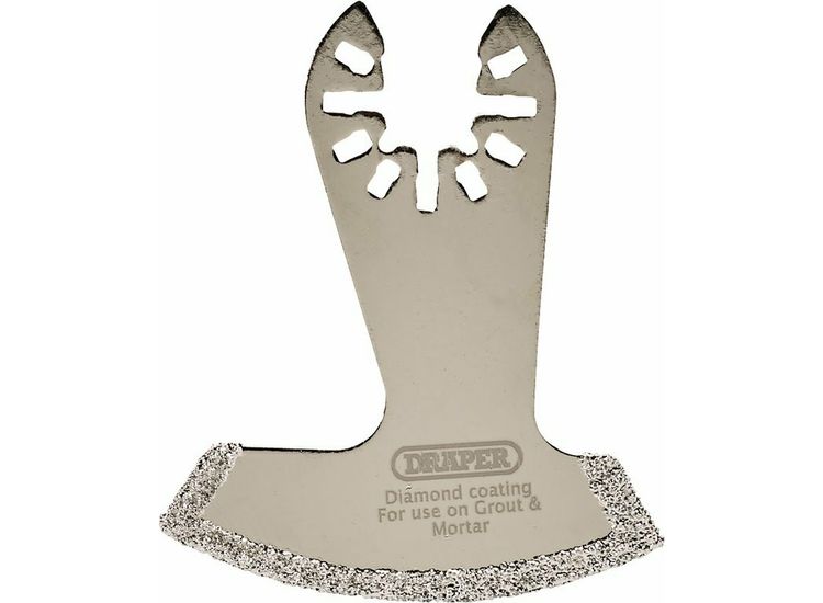 Draper 70473 Oscillating Multi-Tool Diamond Coated Cutting Blade, 52mm