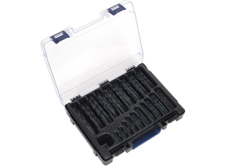 Sealey DBS170RF HSS Roll Forged Drill Bit Assortment 170pc 1-10mm