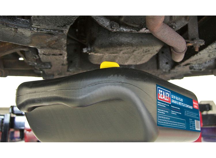 Sealey DRP06 Oil/Fluid Drain &amp; Recycle Container 5ltr