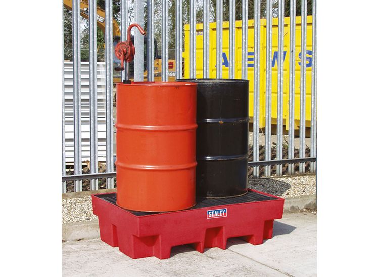 Sealey DRP12 Barrel Bund Polyethylene 1220 x 820 x 330mm