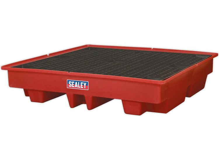 Sealey DRP13 Barrel Bund Polyethylene 1280 x 1280 x 275mm