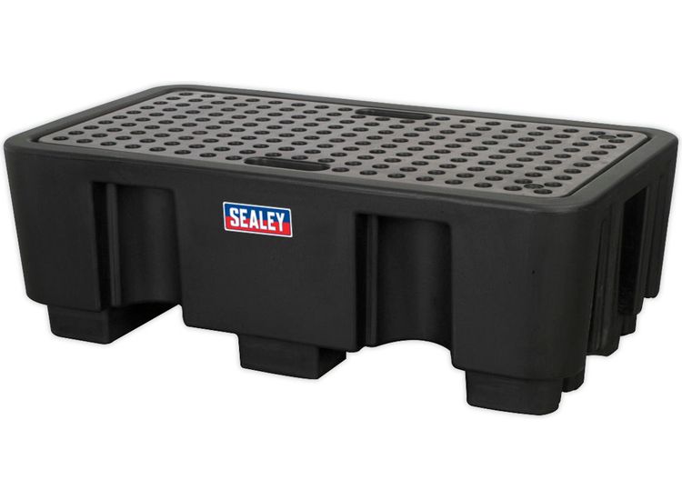 Sealey DRP17 Barrel Bund Polyethylene 1300 x 750 x 440mm 2 Drum