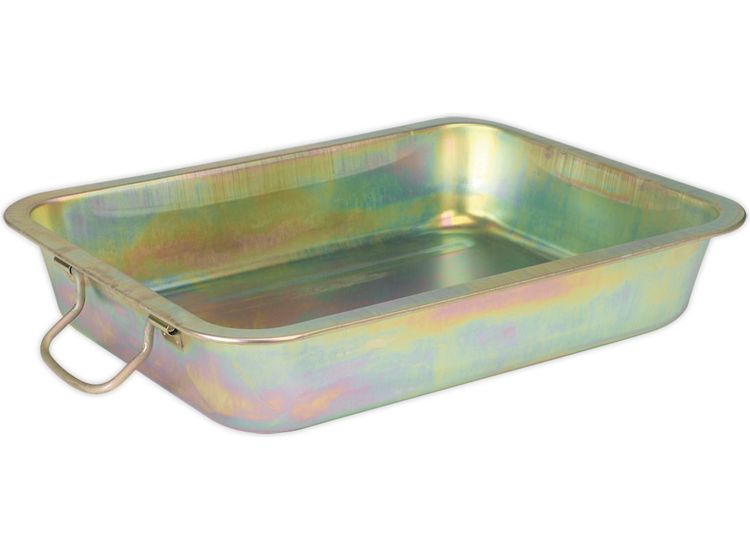 Sealey DRPM2 Metal Drain Pan 12ltr