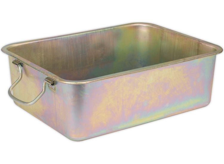 Sealey DRPM3 Metal Drain Pan 16ltr