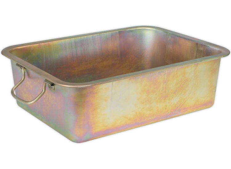 Sealey DRPM4 Metal Drain Pan 20ltr