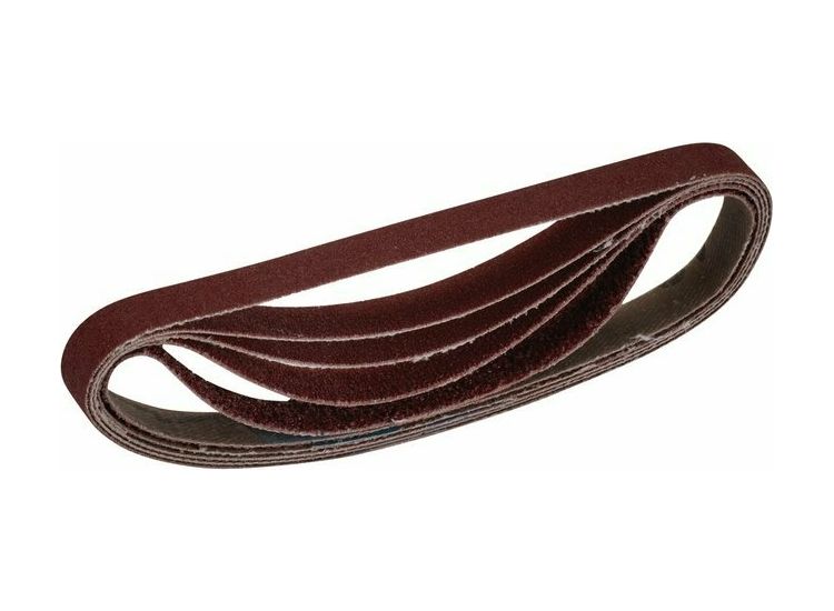 Draper 08686 Cloth Sanding Belt, 10 x 330mm, Assorted Grit (Pack of 5)