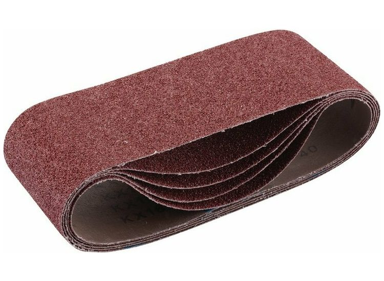 Draper 09247 Cloth Sanding Belt, 100 x 610mm, 40 Grit (Pack of 5)