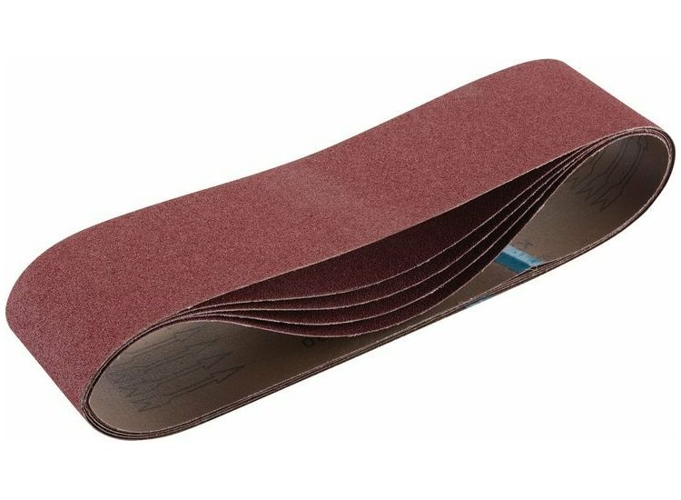 Draper 09264 Cloth Sanding Belt, 100 x 915mm, 80 Grit (Pack of 5)
