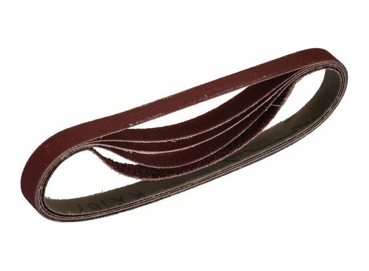 Draper 08693 Cloth Sanding Belt, 13 x 457mm, Assorted Grit (Pack of 5)