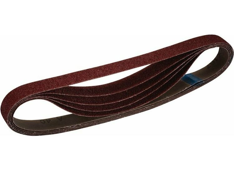 Draper 08701 Cloth Sanding Belt, 25 x 762mm, 180 Grit (Pack of 5)