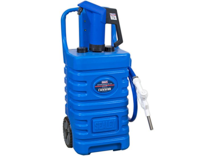 Sealey DT55BCOMBO1 Mobile Dispensing Tank 55ltr with AdBlue Pump - Blue
