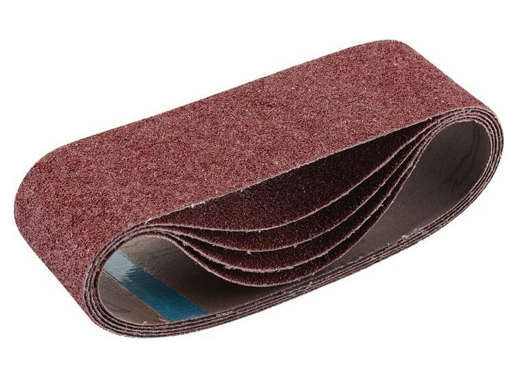 Draper 09238 Cloth Sanding Belt, 75 x 533mm, 40 Grit (Pack of 5)