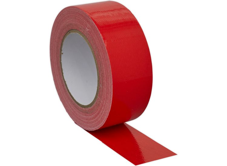 Sealey DTR Duct Tape 50mm x 50m Red