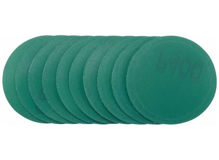 Draper 01070 Wet and Dry Sanding Discs with Hook and Loop, 50mm, 400 Grit (Pack of 10)