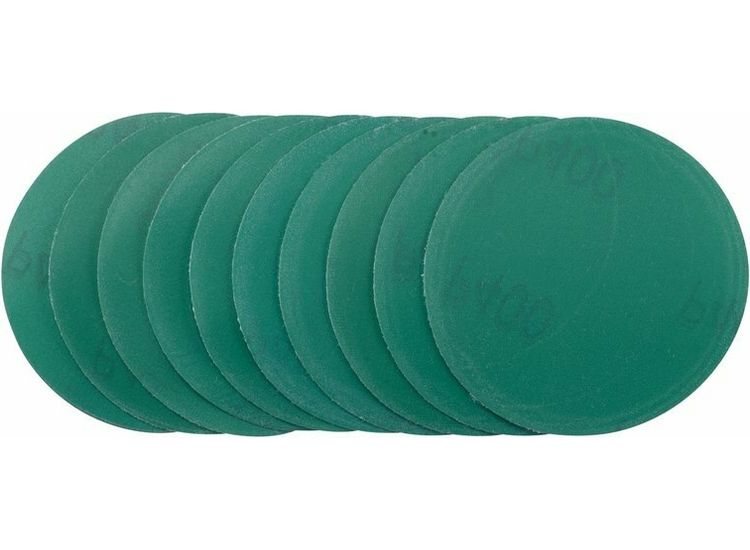 Draper 04409 Wet and Dry Sanding Discs with Hook and Loop, 75mm, 400 Grit (Pack of 10)