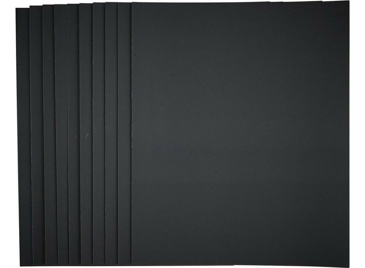 Draper 37783 Wet and Dry Sanding Sheets, 230 x 280mm, 400 Grit (Pack of 10)