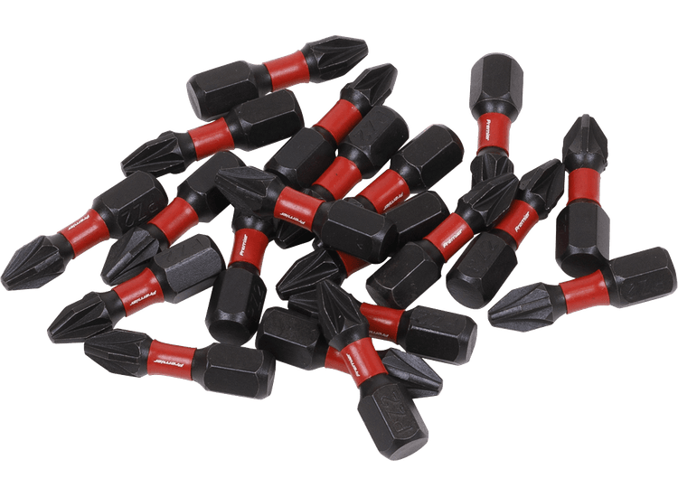 Sealey AK8273 Pozi #2 Impact Power Tool Bits 25mm - 20pc