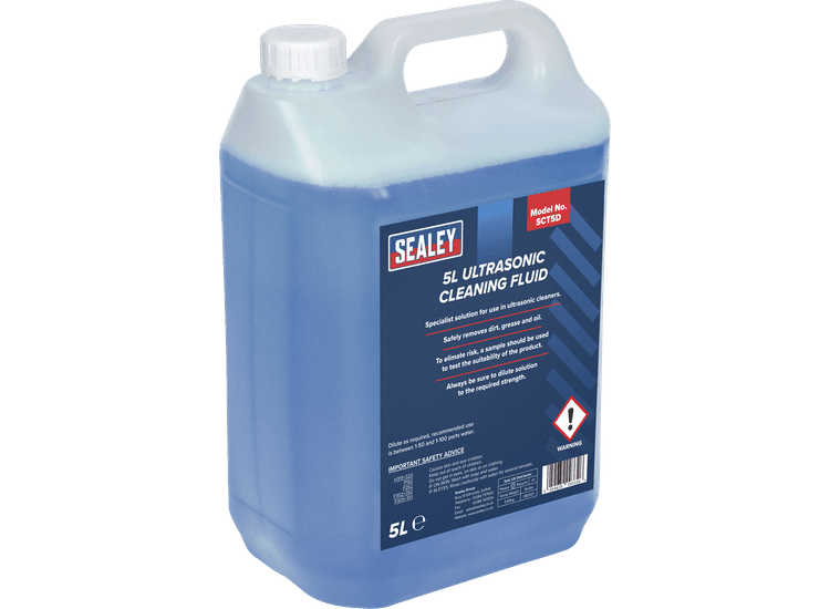 Sealey SCT5D Ultrasonic Cleaning Fluid 5L