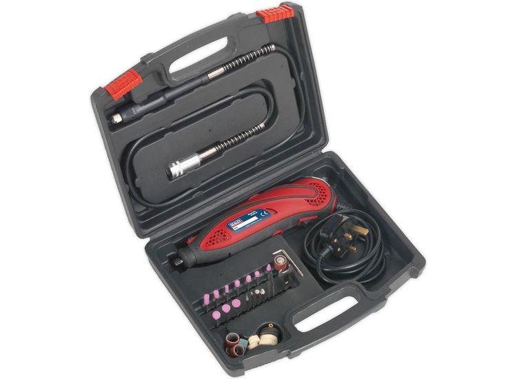 Sealey E540 Multipurpose Rotary Tool &amp; Engraver Kit 40pc 230V
