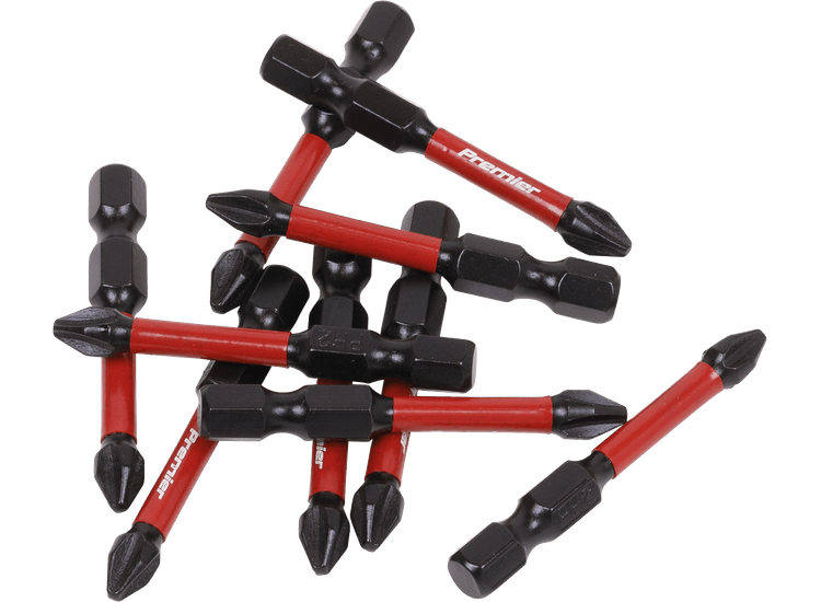 Sealey AK8274 Phillips #2 Impact Power Tool Bits 50mm - 10pc