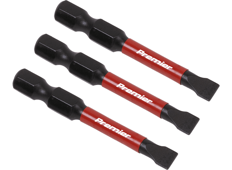 Sealey AK8227 Slotted 5.5mm Impact Power Tool Bits 50mm - 3pc