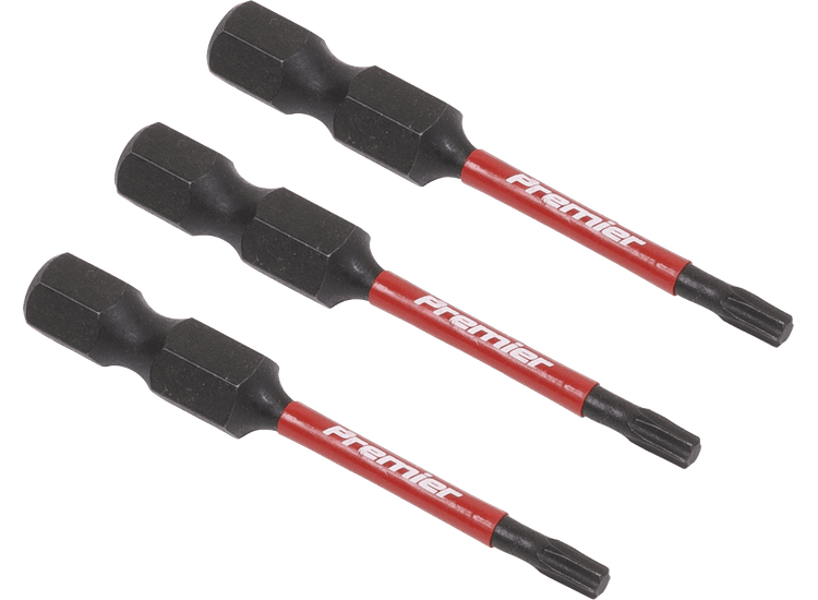 Sealey AK8240 TRX-Star* T10 Impact Power Tool Bits 50mm - 3pc