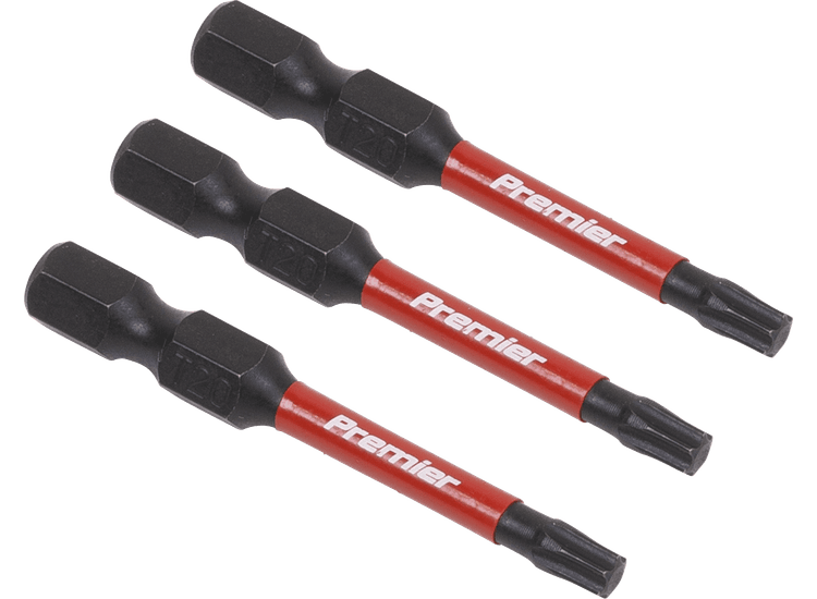 Sealey AK8242 TRX-Star* T20 Impact Power Tool Bits 50mm - 3pc
