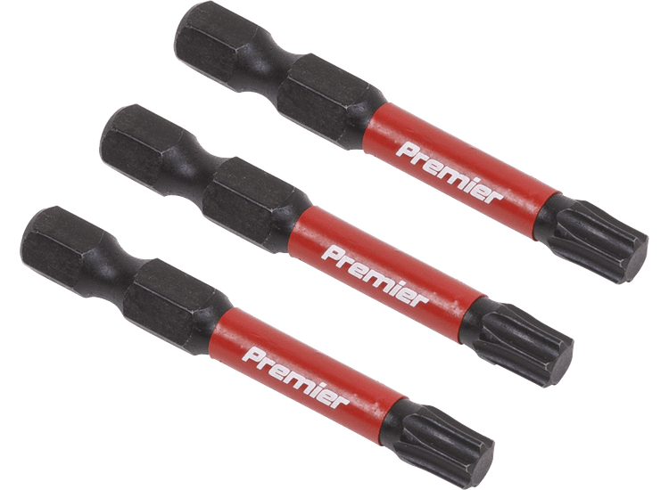 Sealey AK8245 TRX-Star* T30 Impact Power Tool Bits 50mm - 3pc