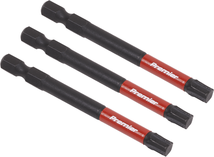 Sealey AK8271 TRX-Star* T40 Impact Power Tool Bits 75mm - 3pc